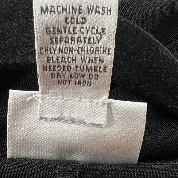 Chicos Travelers Wrap Dress Large 1 Medium Slinky - Picture 4 of 4